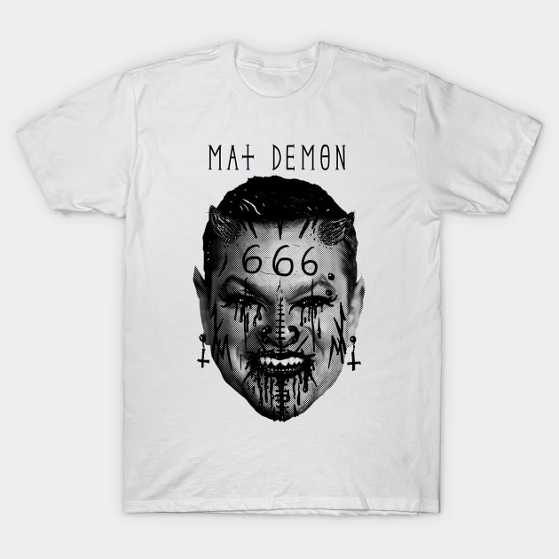 Mat Demon T-Shirt by jonah block